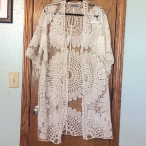 Women's Lace Kimono
